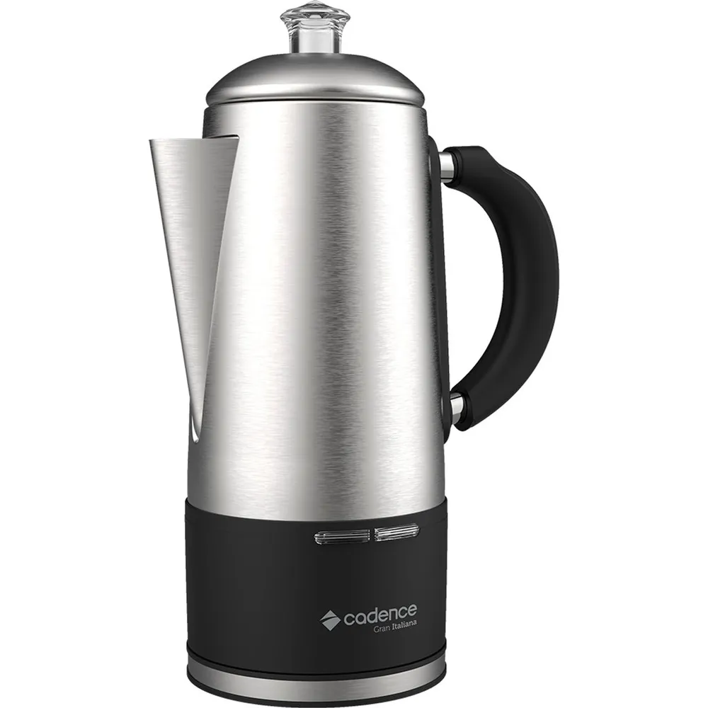 Cafeteira Italiana Elétrica Cadence Gran Inox 1,5L 900W (moka elétrica) 127V — foto 3