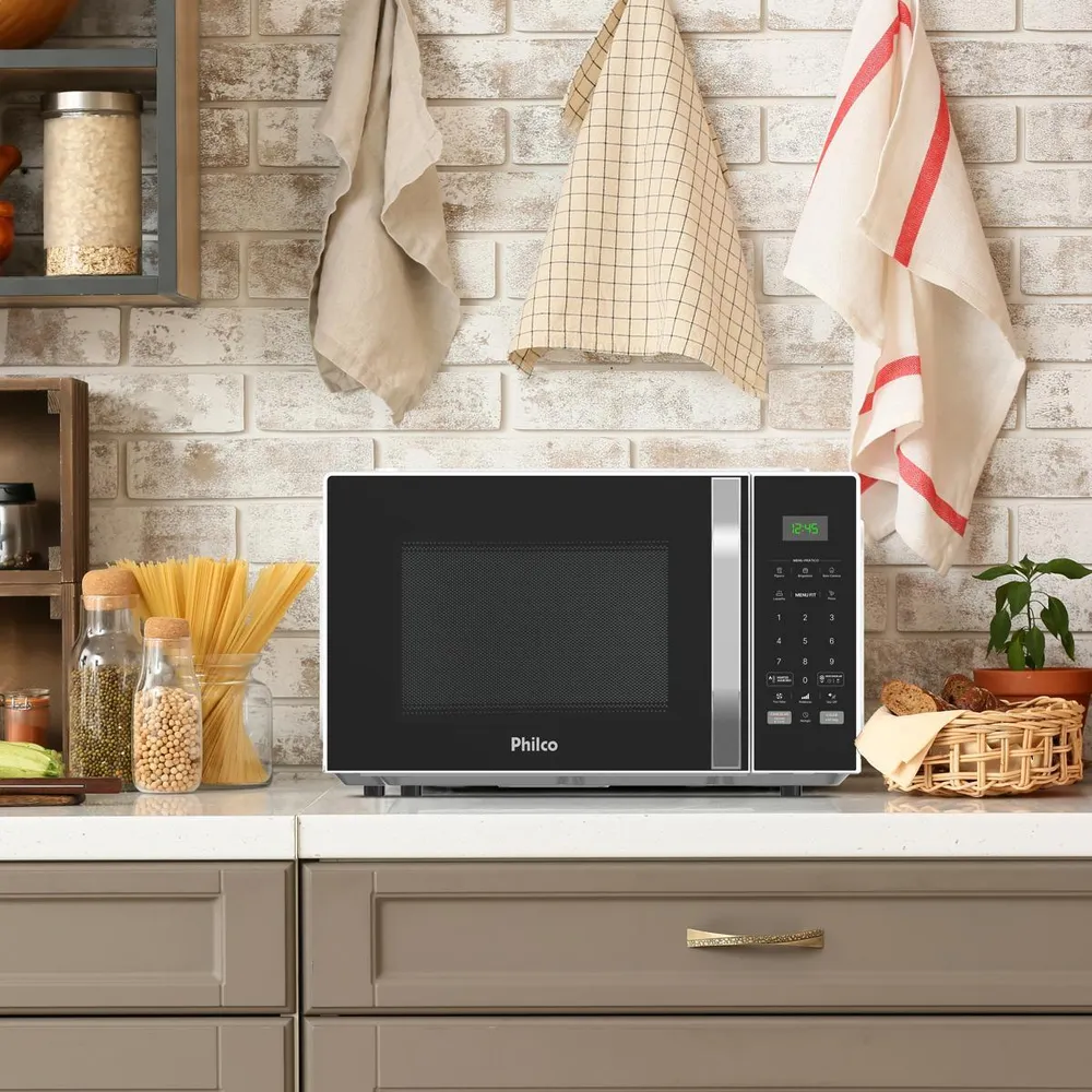 Micro-ondas Philco 25L Função Tira Odor 1100W PM27 Preto 127V — foto 4