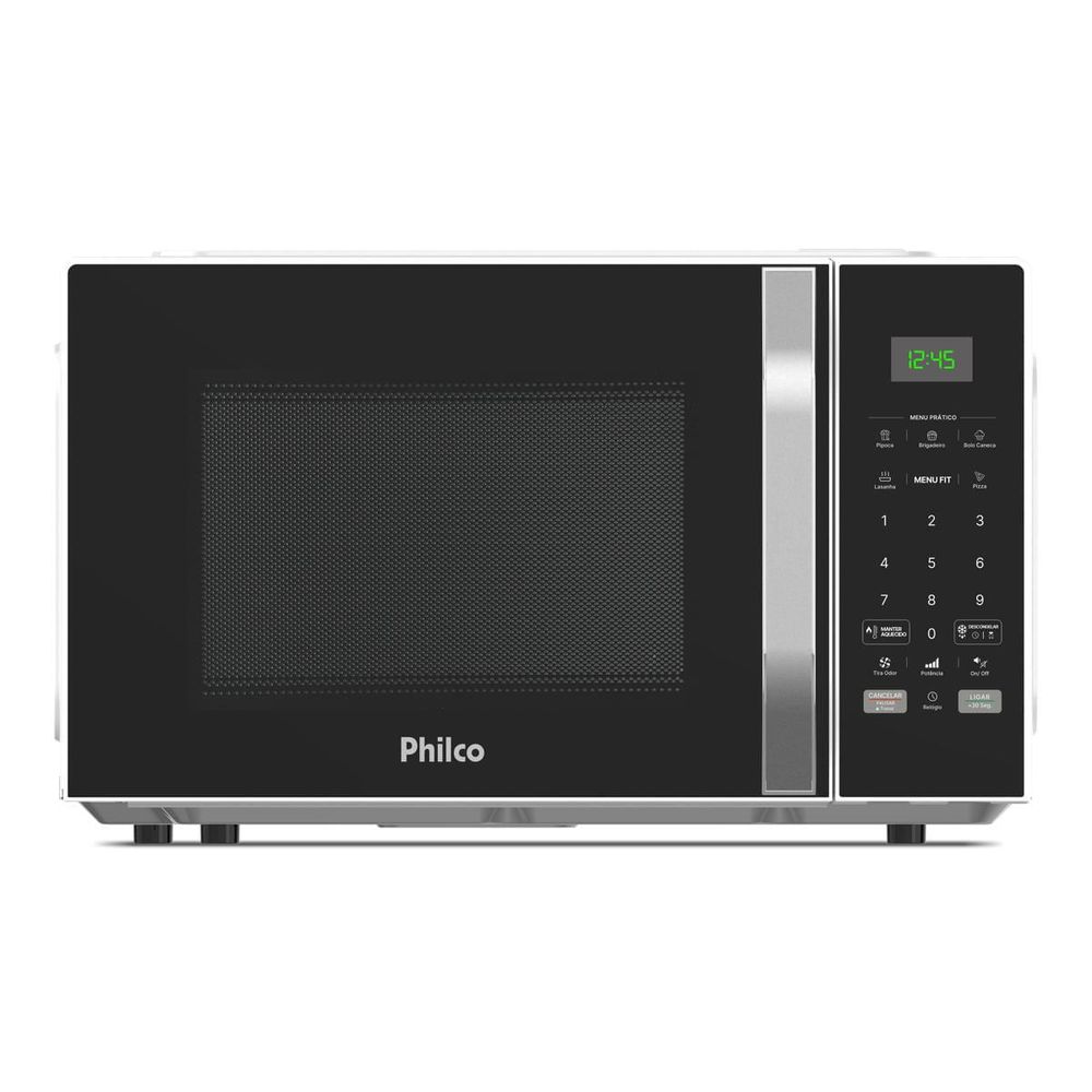 Micro-ondas Philco 25L Função Tira Odor 1100W PM27 Preto 127V