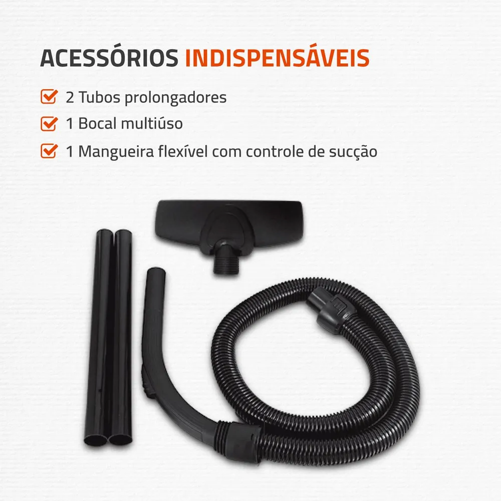 Aspirador de Pó Mondial Hepa Turbo AP-15 1500W 127V — foto 4