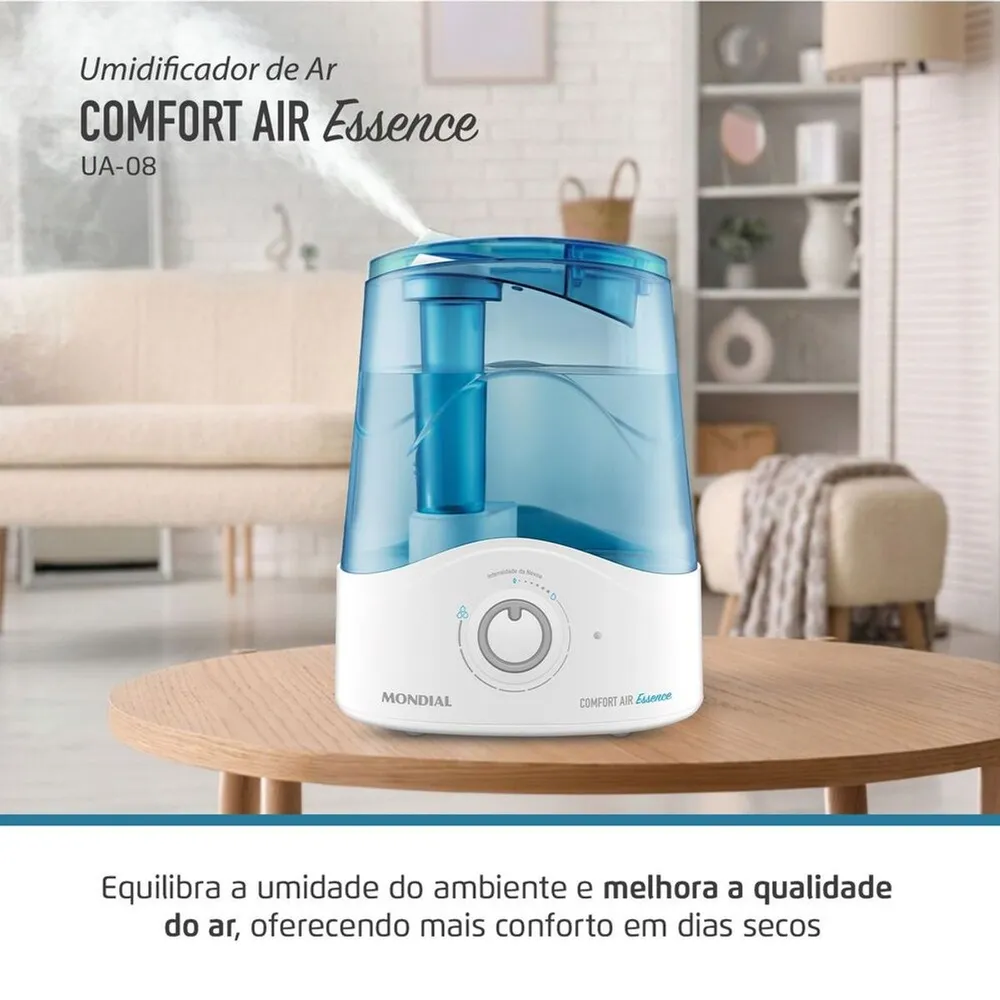 Umidificador de Ar Mondial Comfort Air Essence UA-08 Bivolt — foto 3