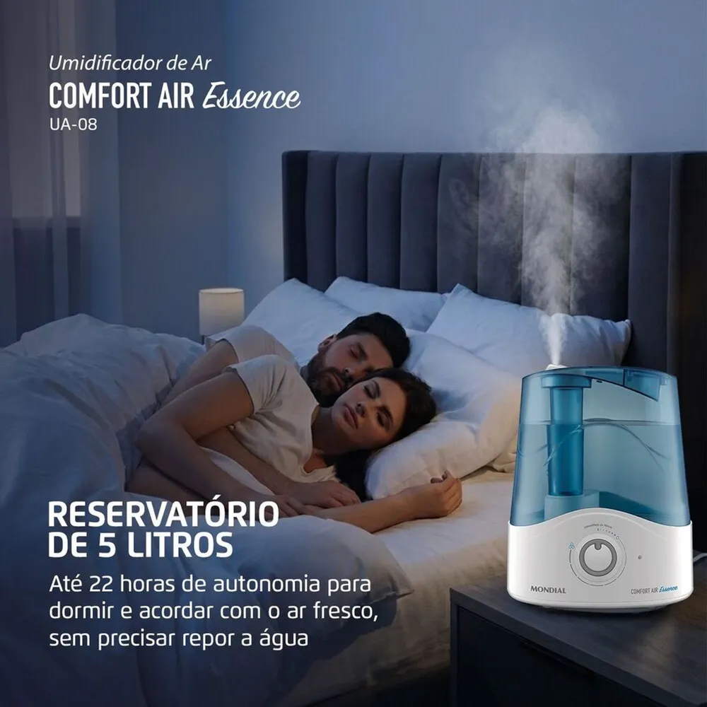 Umidificador de Ar Mondial Comfort Air Essence UA-08 Bivolt — foto 4