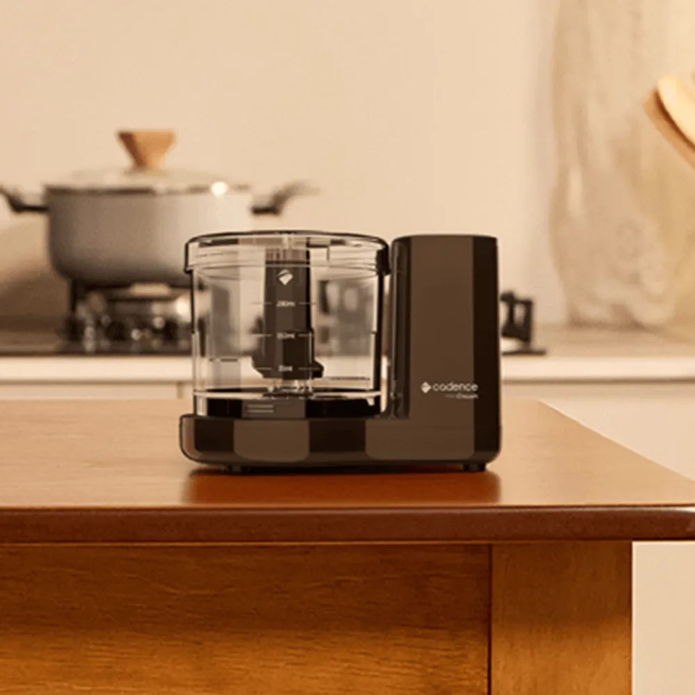 Miniprocessador Picador Cadence Mini Crush 70W Preto 127V — foto 3