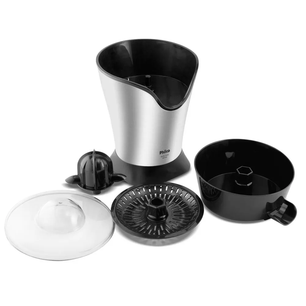 Espremedor de Frutas Philco PEF750P 70W Automático Prata 110V — foto 2