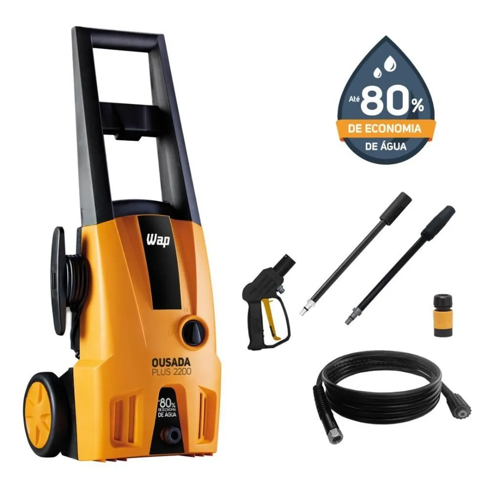 Lavadora de Alta Pressão WAP Ousada Plus 2200 1750PSI 1500W Uso Doméstico 110V — foto 3