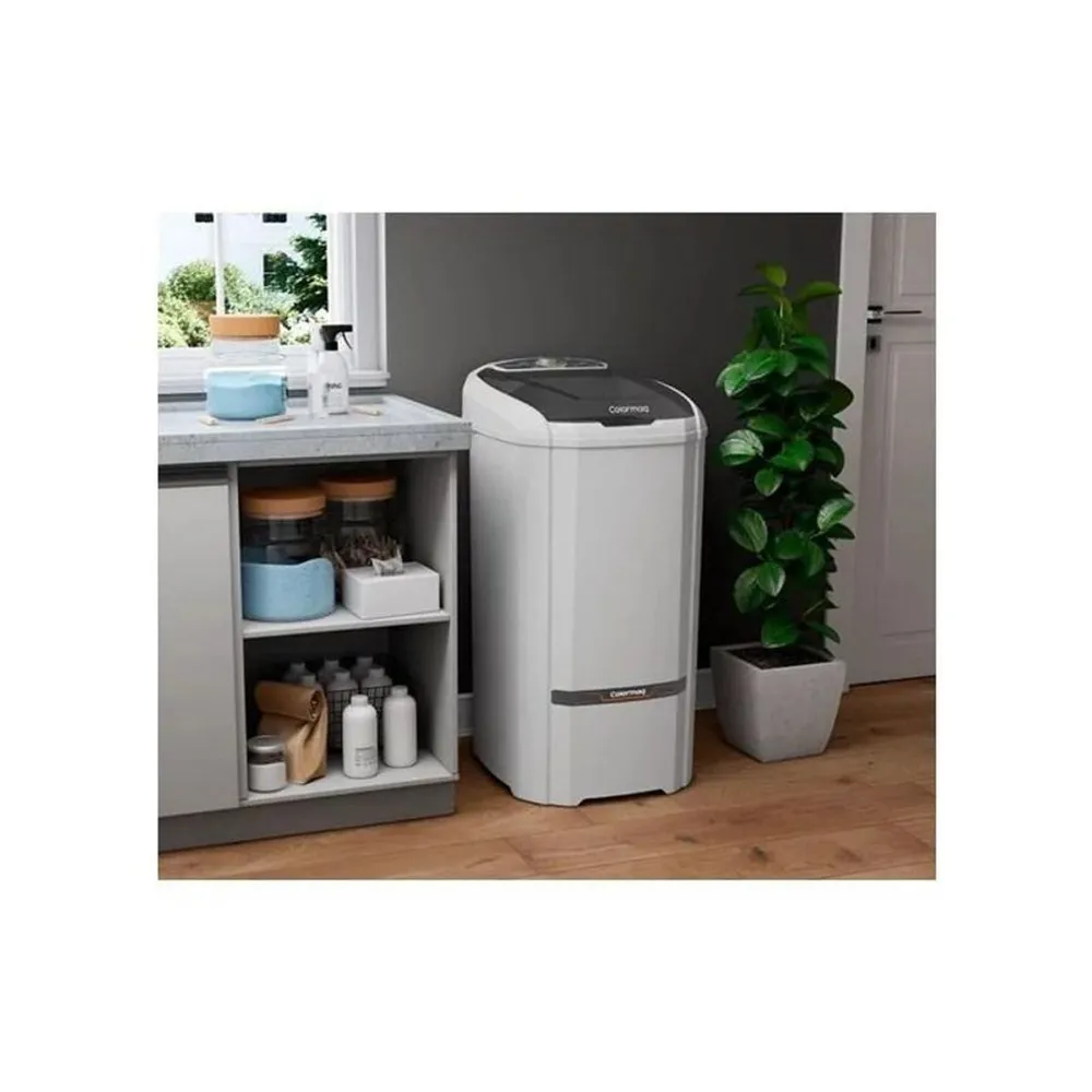 Tanquinho de Roupas Semiautomático Colormaq LCS15 15kg Branco com 8 Programas — foto 4