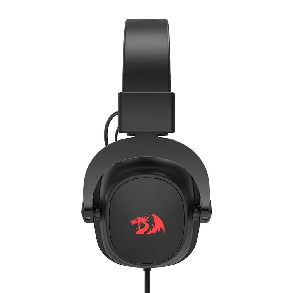 Headset Gamer Redragon Zeus Lite, Drivers 53mm, Conexão P3, Microfone Removível, Compatível com PC, PS5 e Xbox, Preto - H510-LT — foto 4