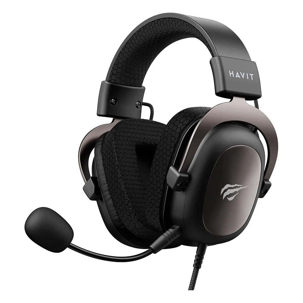 Headset Gamer Havit HV-H2002D Drivers 53mm com Microfone e LED Conexão P2 e USB — foto 2
