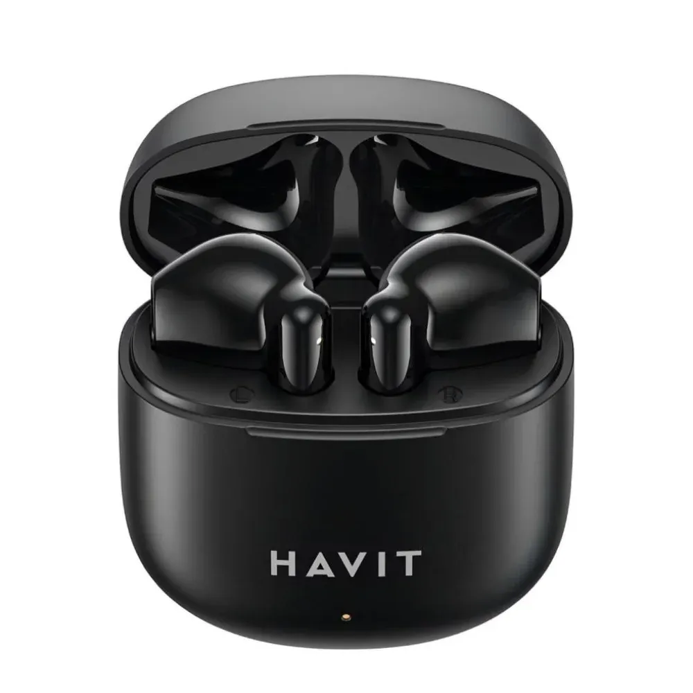 Fone de Ouvido Bluetooth Havit TW976 TWS Intra-auricular com Estojo Preto — foto 3