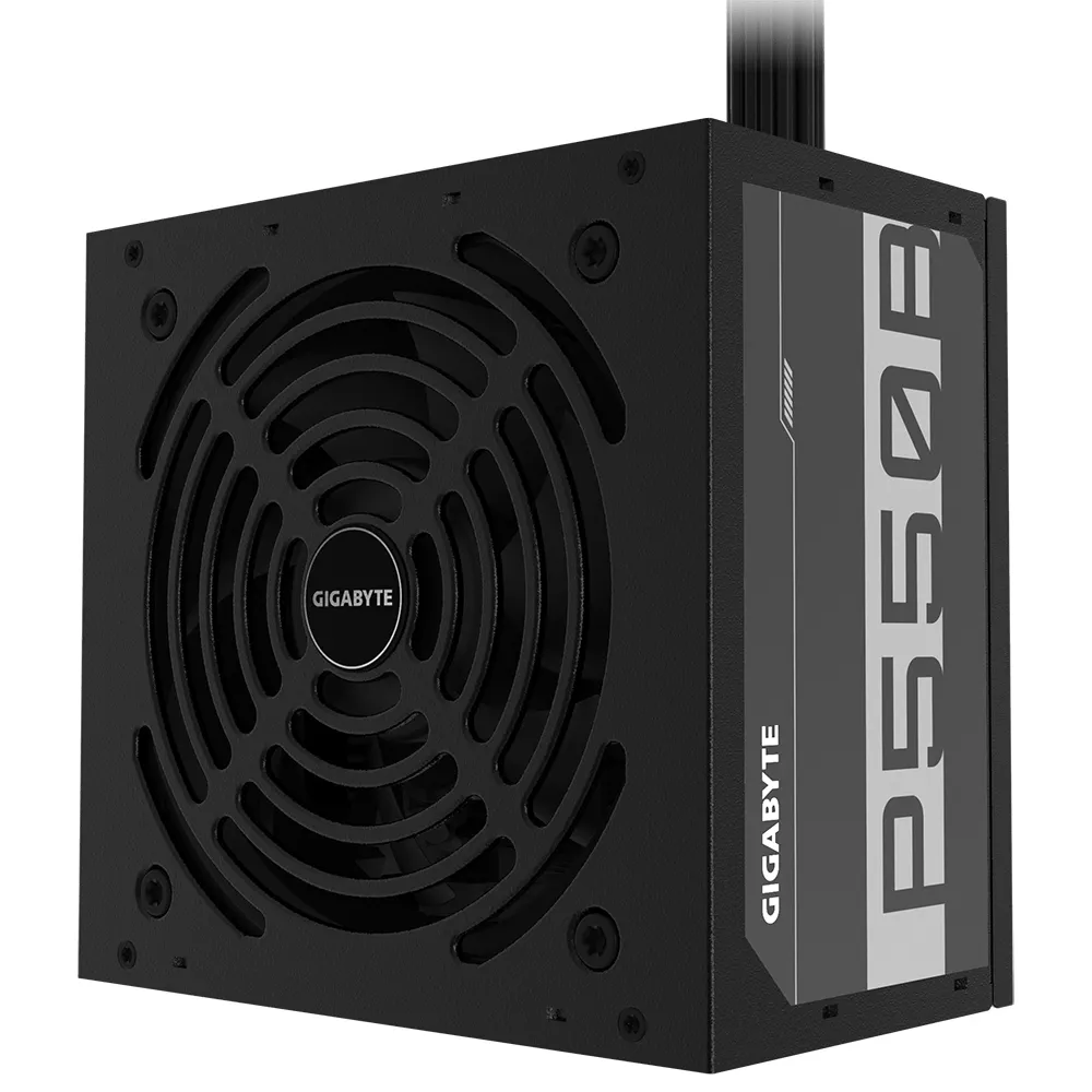 Fonte Gigabyte P550B, 550W, 80 Plus Bronze, PFC Ativo, Ventilador 120mm, ATX, Preto - GP-P550B — foto 2
