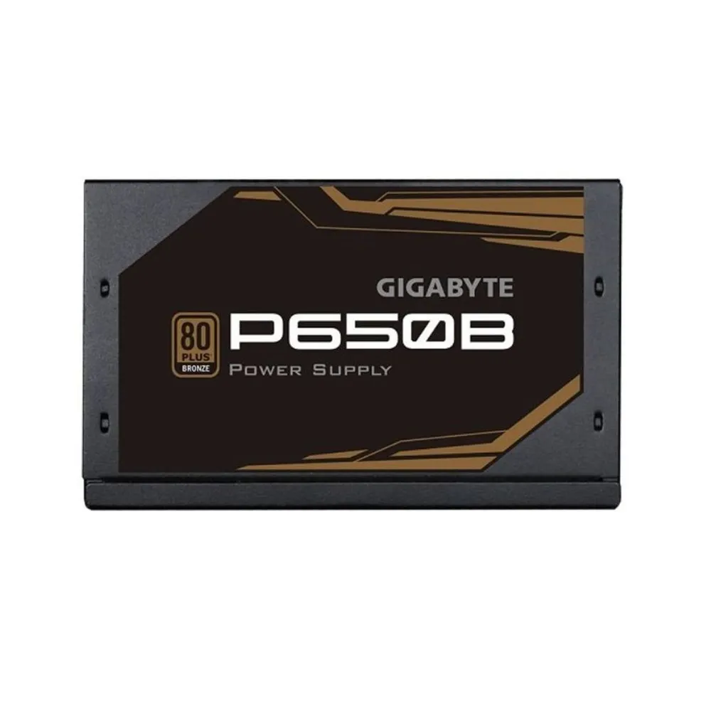 Fonte Gigabyte P650B, 650W, 80 Plus Bronze, PFC Ativo, Ventilador 120mm, ATX, Preto - GP-P650B — foto 3