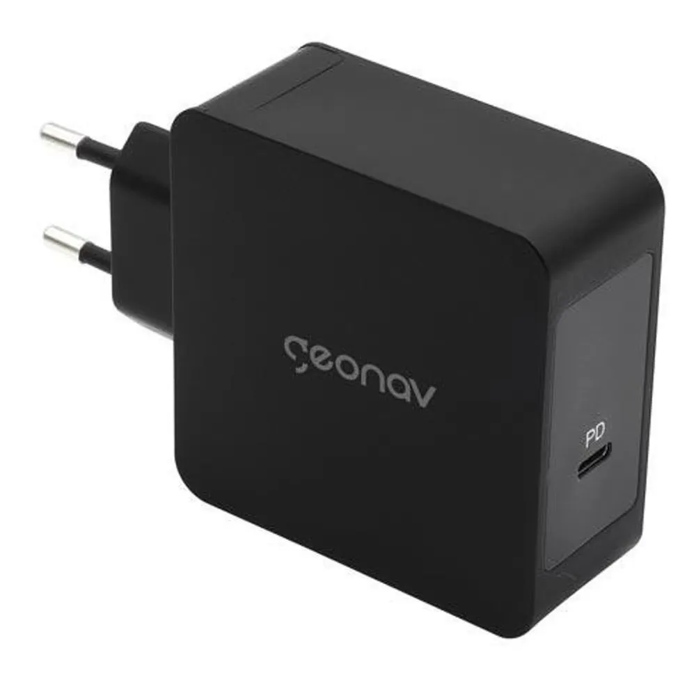 Carregador Geonav Superpower 65W USB-C para USB-C Notebook Preto CH65WPD-BK — foto 2