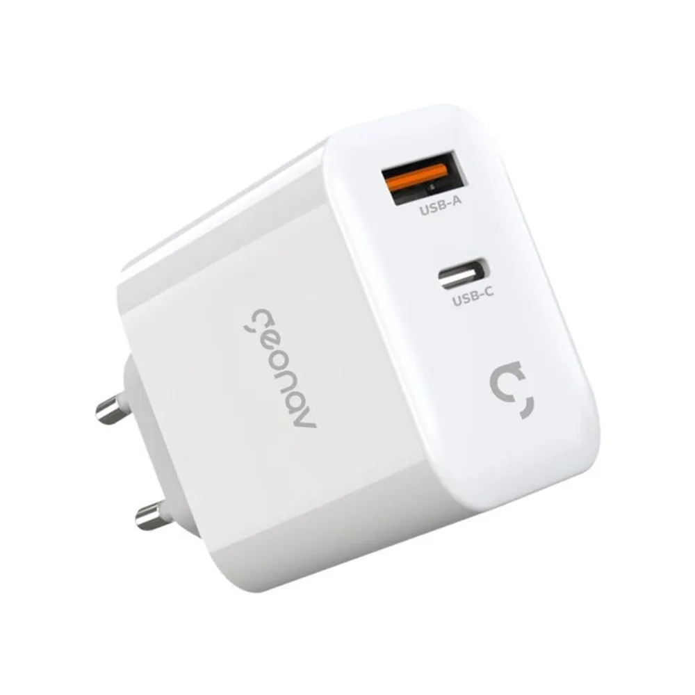Carregador Geonav Superpower GaN Duo 65W USB-C+USB-A Notebook — foto 3