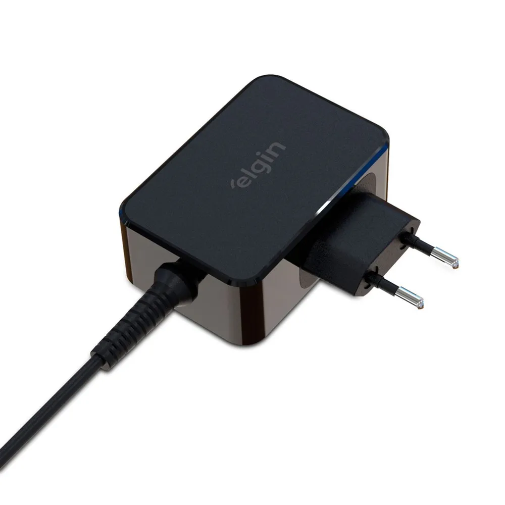 Fonte Carregador Notebook Elgin 65W USB-C Bivolt 46RFTE65WTPC — foto 2