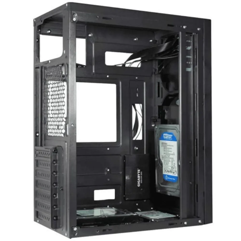Gabinete Gamer K-Mex Bifrost 04AH Mid Tower, ATX, Lateral em Vidro Temperado, Painel Frontal RGB, Preto - CG04AH4RH010B0X — foto 2