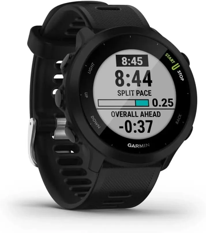 Relógio Garmin Forerunner 55 GPS com Monitor Cardíaco de Pulso - Preto — foto 3