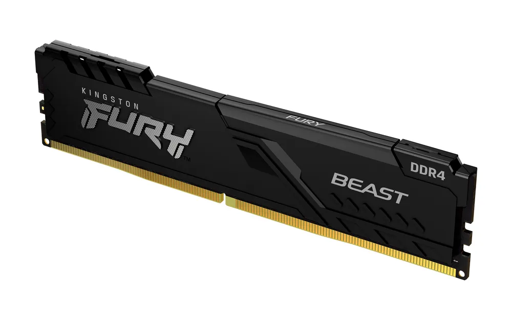 Memória Kingston Fury Beast 8GB DDR4 3200MHz CL16 DIMM - Preto - KF432C16BB/8 — foto 3