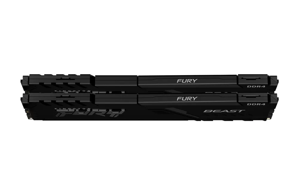 Memória Kingston Fury Beast 16GB (2x8GB) DDR4 3600MHz CL17 Preta - KF436C17BBK2/16 — foto 2
