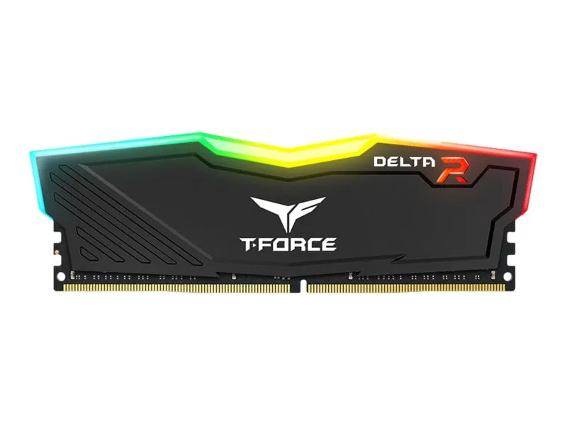 Memória TeamGroup T-Force Delta RGB 16GB (2x8GB) DDR4 3200MHz CL16 Preta - TF3D416G3200HC16CDC01 — foto 2