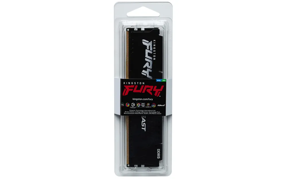 Memória Kingston Fury Beast 8GB DDR5 4800MHz CL38 XMP 3.0 Preta - KF548C38BB-8 — foto 4