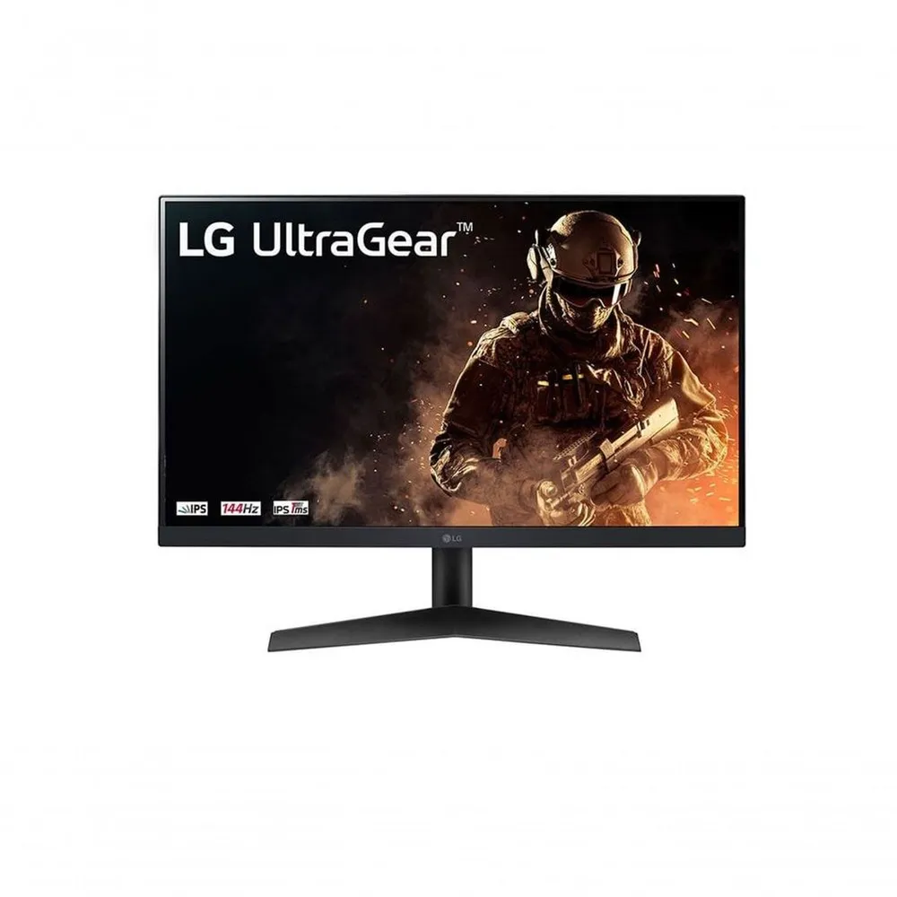 Monitor Gamer LG UltraGear 24" Full HD IPS 1920x1080 144Hz 1ms (GtG) HDR10 99% sRGB AMD FreeSync Premium HDMI/DisplayPort - 24GN60R-B — foto 2