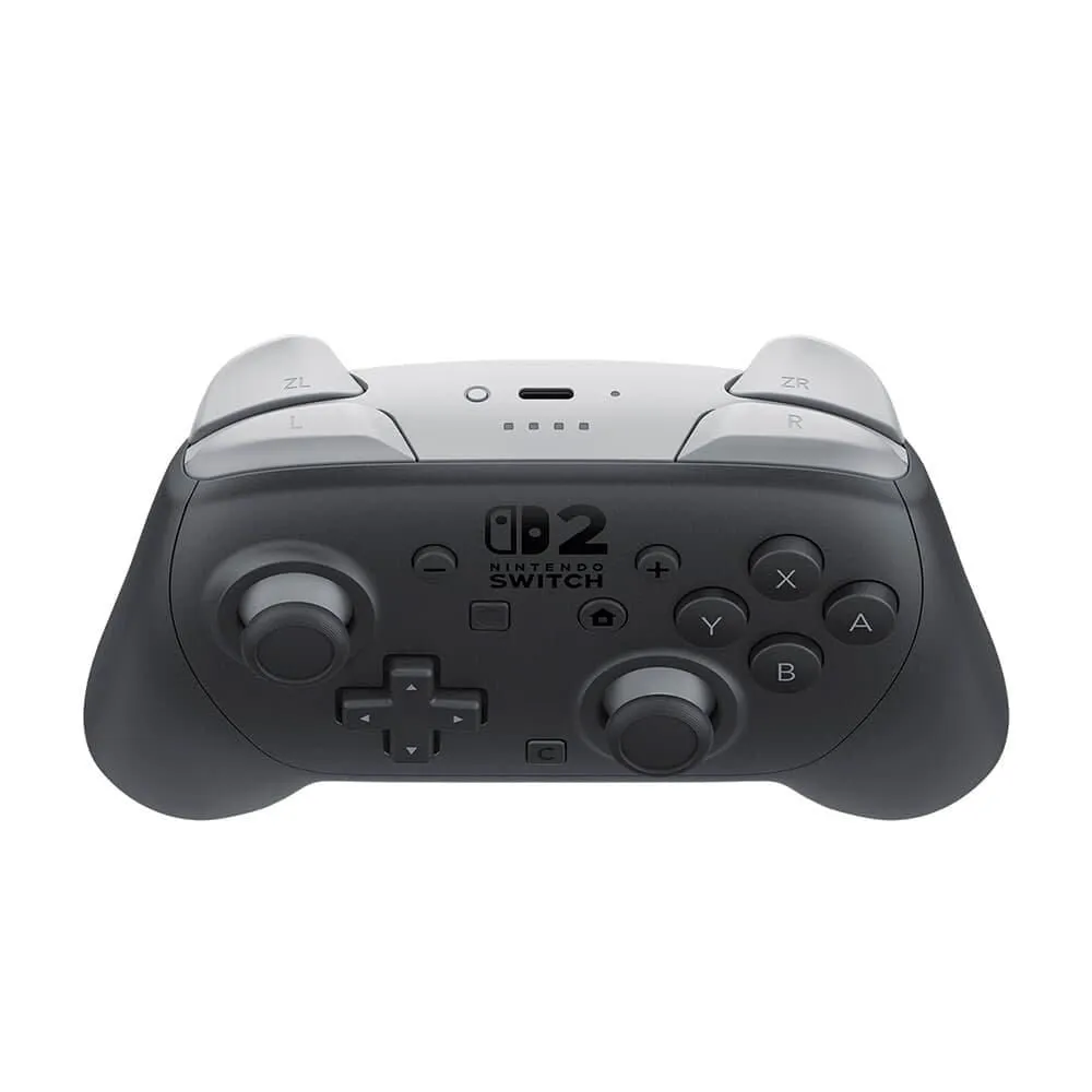Controle Sem Fio Nintendo Switch 2 Pro Controller Preto com Botões Traseiros GL/GR — foto 3