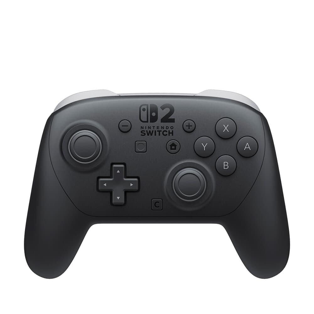 Controle Sem Fio Nintendo Switch 2 Pro Controller Preto com Botões Traseiros GL/GR