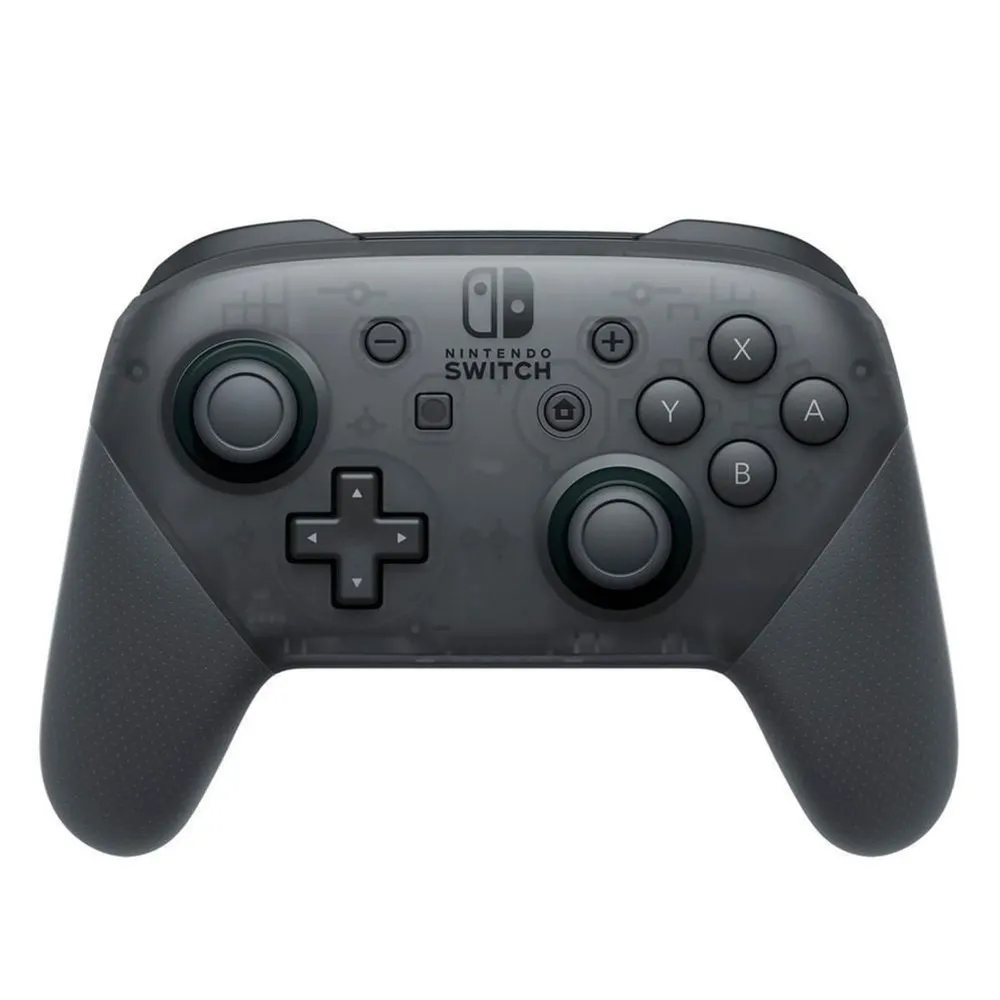 Controle Sem Fio Nintendo Switch Pro Controller Preto com HD Rumble e NFC — foto 2