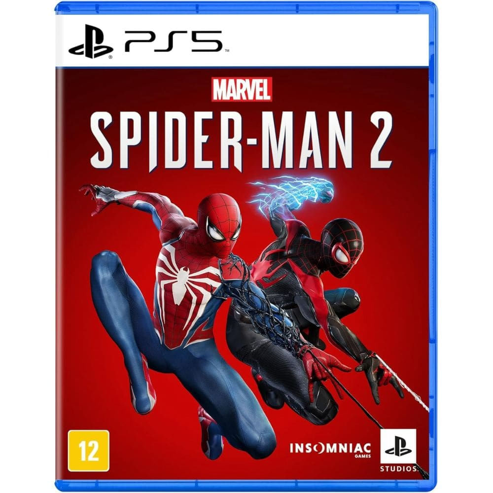 Jogo Marvel's Spider-Man 2 para PS5 Sony Edição Standard