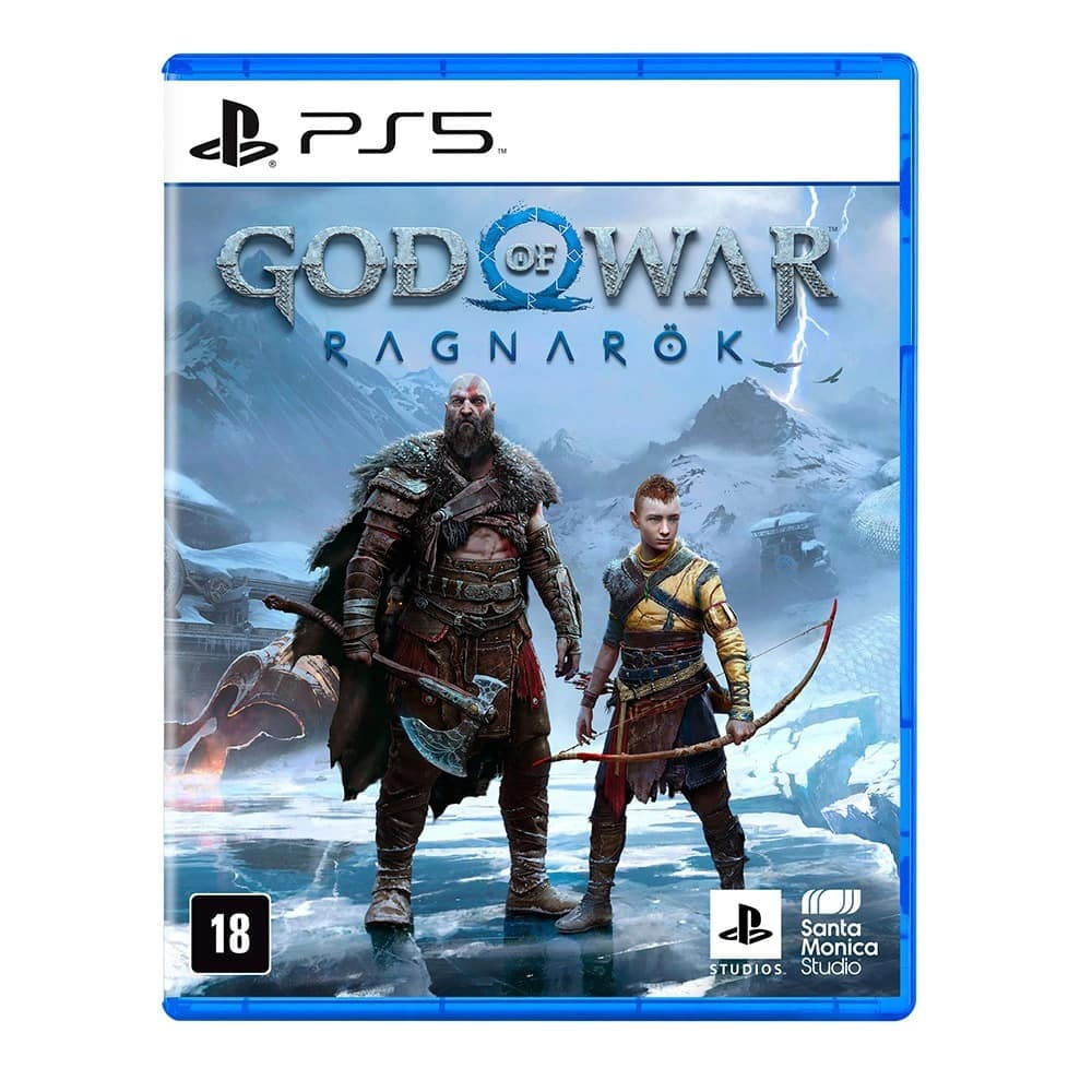 Jogo God of War Ragnarök para PS5 Sony Edição Standard