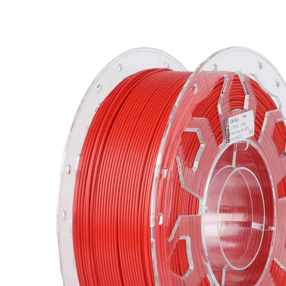 Filamento Creality CR-PLA Vermelho Fluorescente 1 kg 1,75 mm para Impressora 3D — foto 2