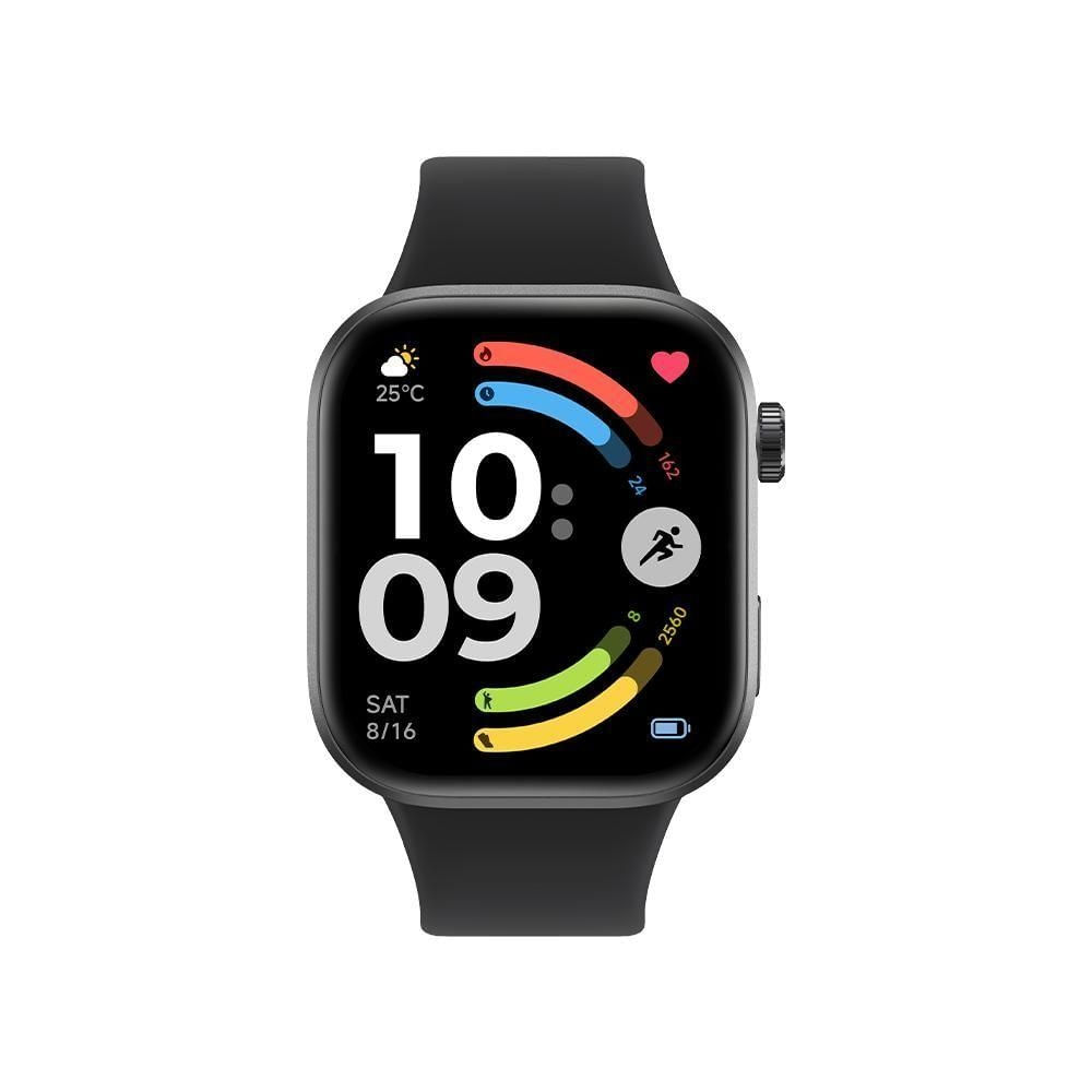 Smartwatch Xiaomi Redmi Watch 6 Tela AMOLED GPS Integrado Monitoramento 24h Preto