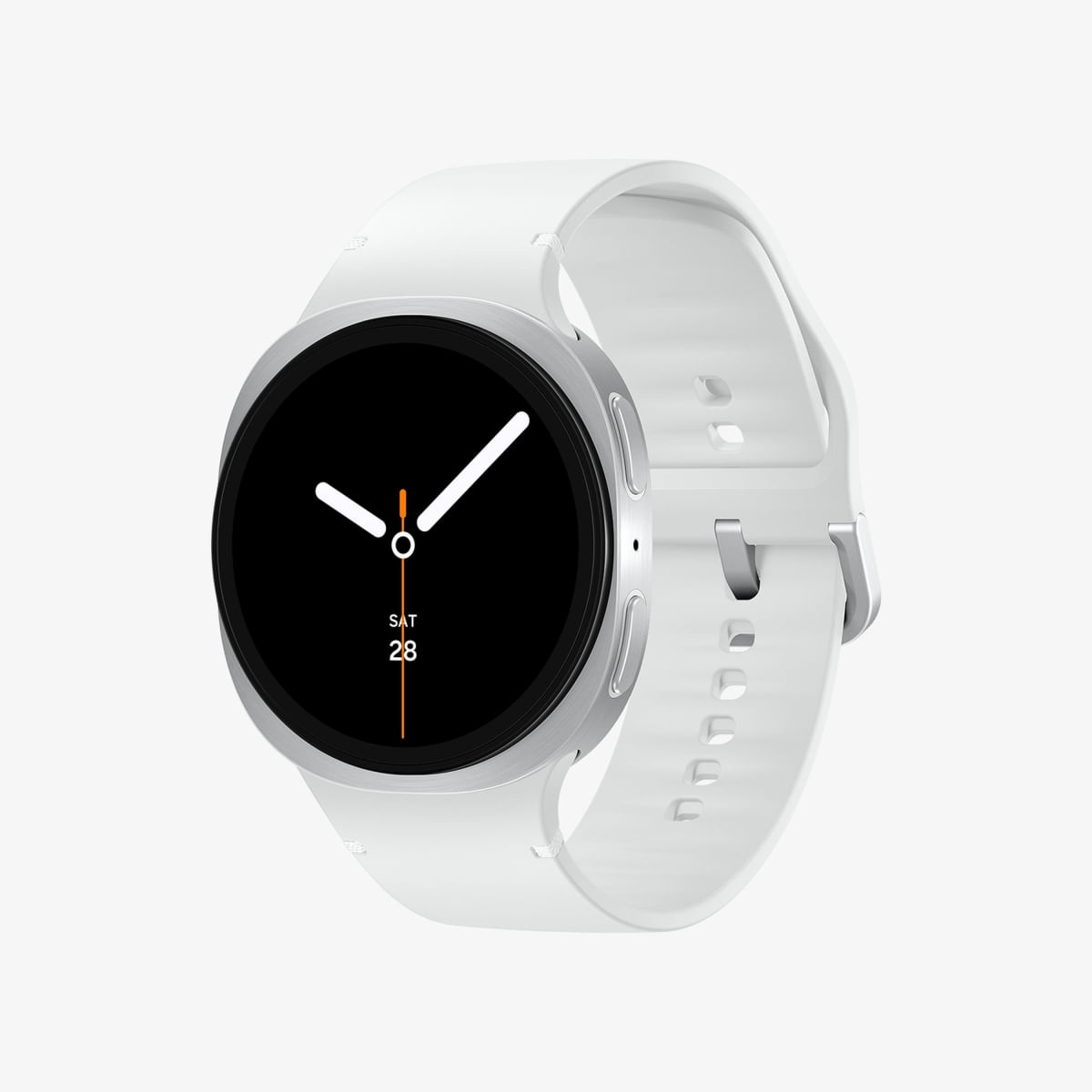 Smartwatch Samsung Galaxy Watch8 40mm Bluetooth Tela Super AMOLED Cristal de Safira GPS Prata