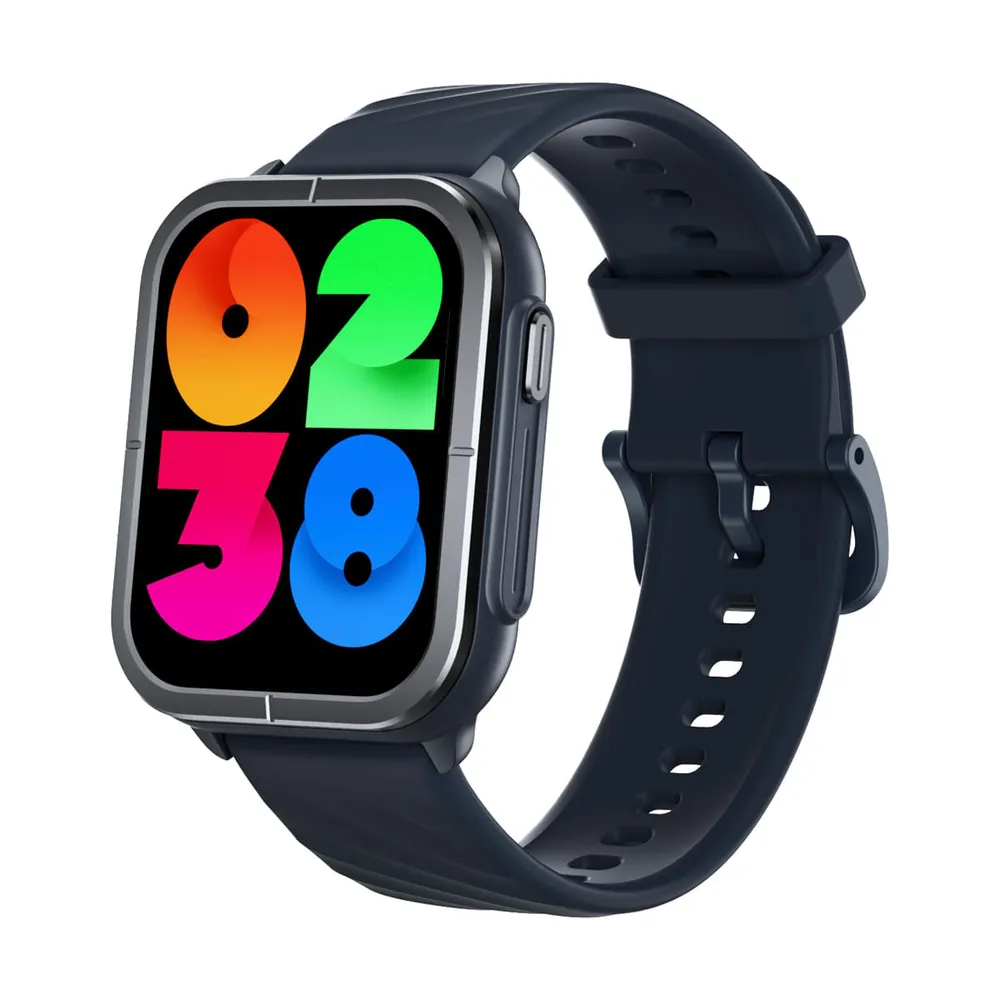 Smartwatch Mibro C3 Tela 1,85 Pol Chamadas Bluetooth 5.3 2ATM Preto — foto 2