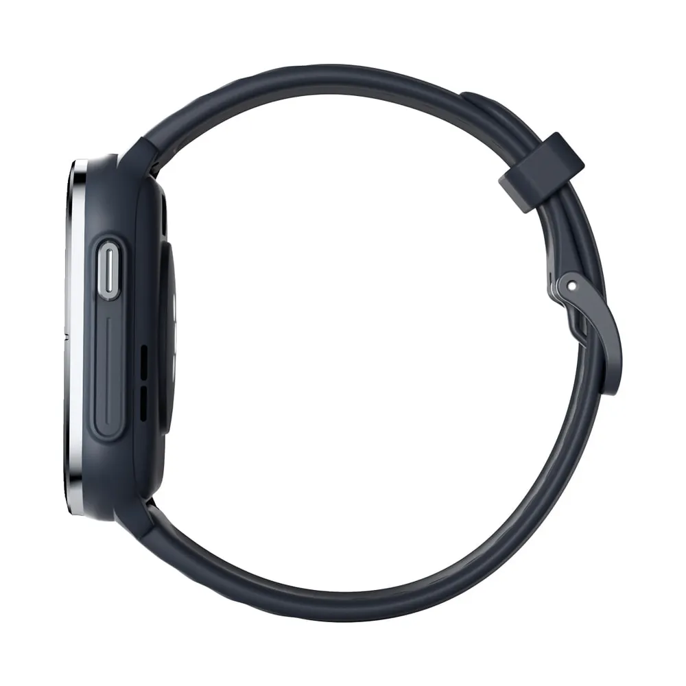 Smartwatch Mibro C3 Tela 1,85 Pol Chamadas Bluetooth 5.3 2ATM Preto — foto 3