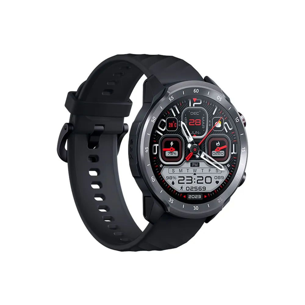 Smartwatch Mibro A2 Tela 1,39 Pol Caixa 45mm Chamadas Bluetooth 2ATM Preto — foto 2