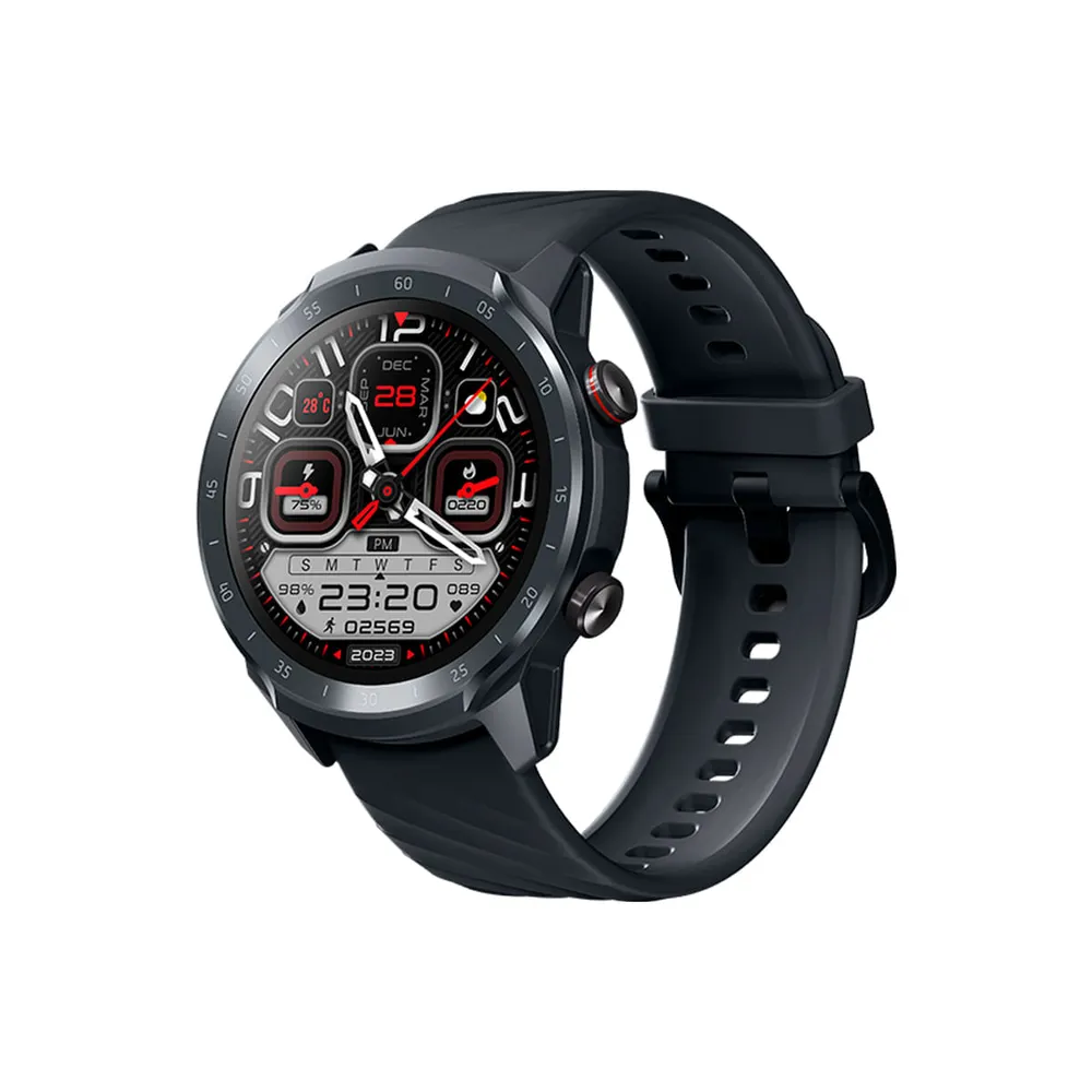Smartwatch Mibro A2 Tela 1,39 Pol Caixa 45mm Chamadas Bluetooth 2ATM Preto — foto 3