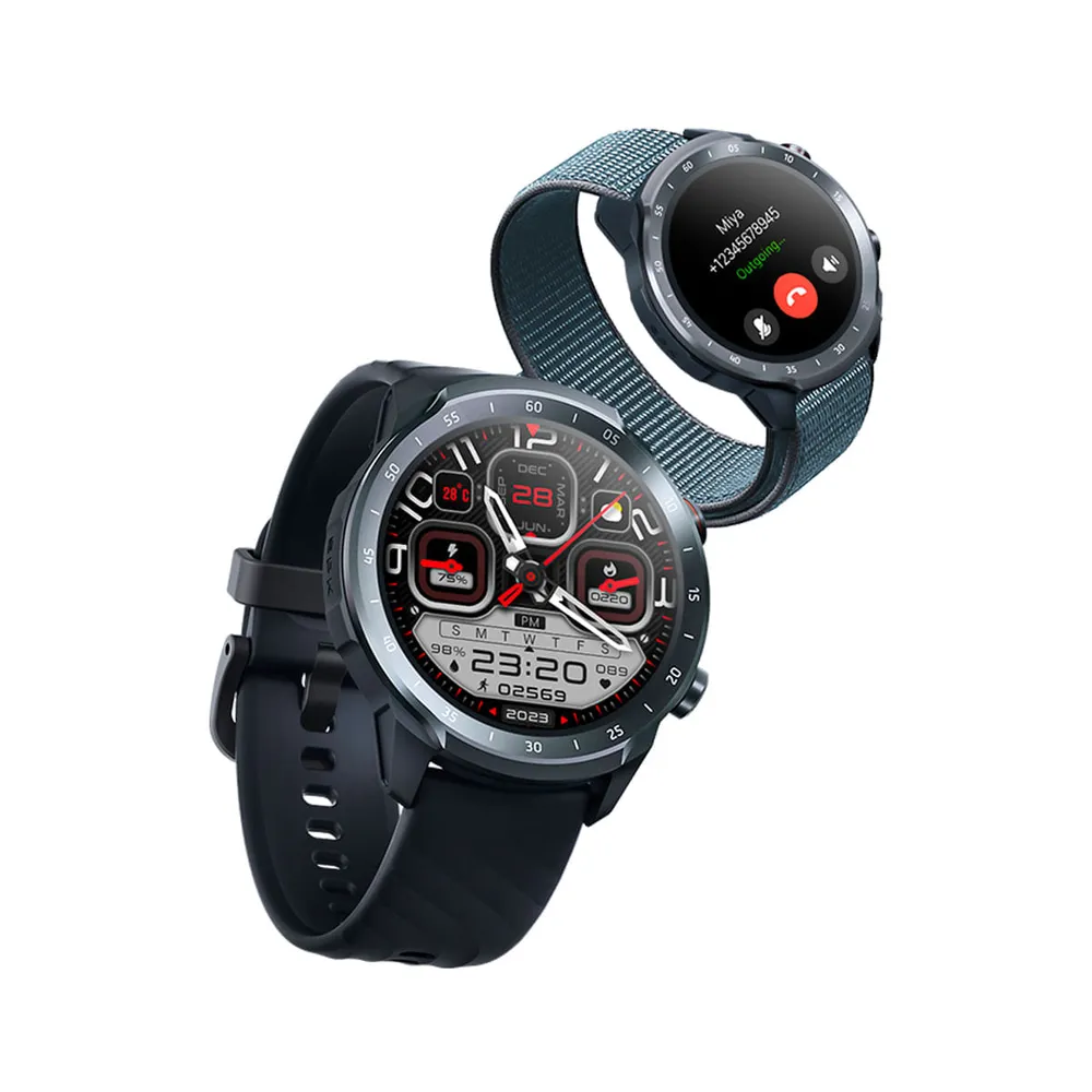 Smartwatch Mibro A2 Tela 1,39 Pol Caixa 45mm Chamadas Bluetooth 2ATM Preto — foto 4