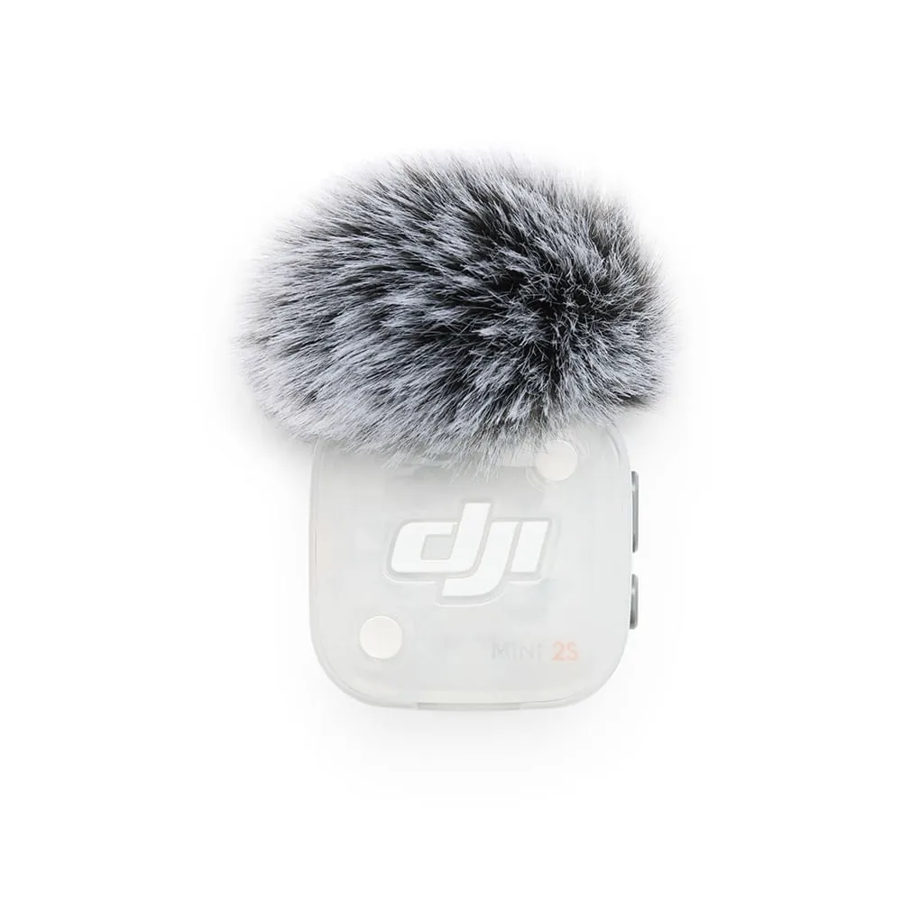Microfone Sem Fio DJI Mic Mini 2S Transmissor Único Gravação Interna 32 Bits DJI150 Preto — foto 3