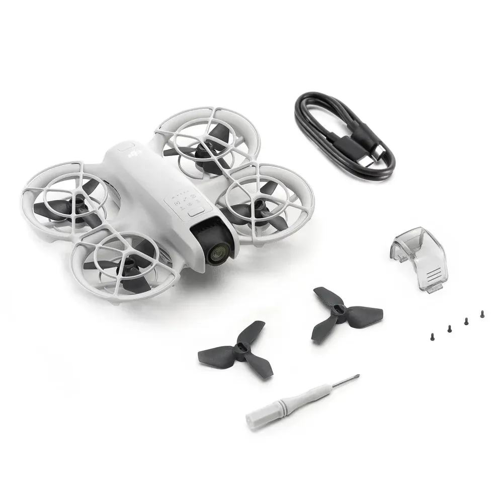 Drone DJI Neo Standard Câmera 4K 135 g Decolagem na Palma da Mão e Rastreamento por IA Cinza — foto 2