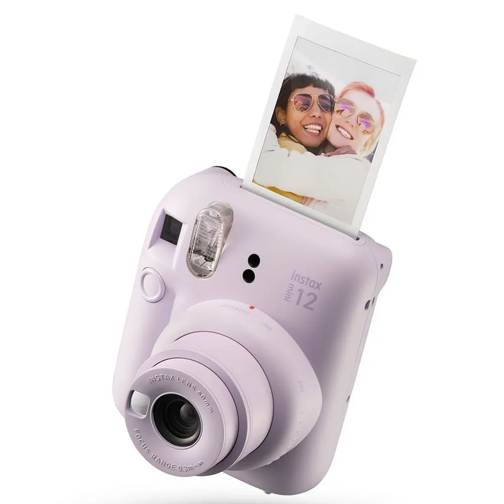 Câmera Instantânea Fujifilm Instax Mini 12 com Modo Close-up e Exposição Automática Lilás — foto 3