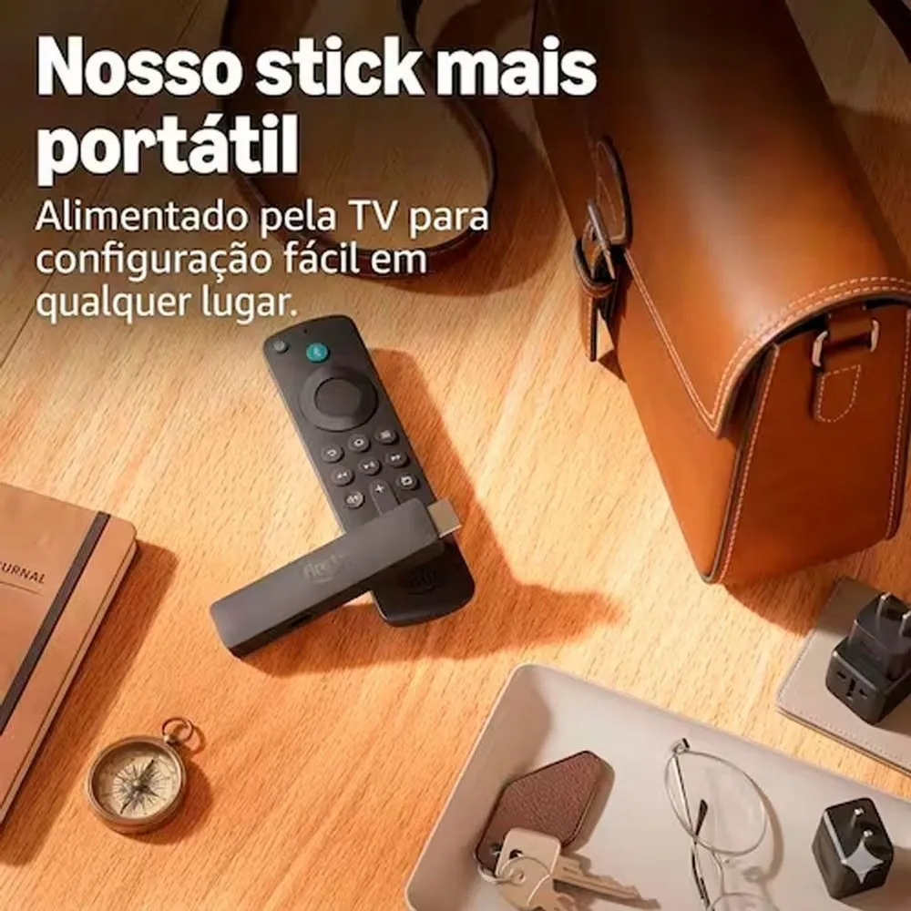 Fire TV Stick HD Amazon com Controle Remoto por Voz Alexa Streaming Full HD Wi-Fi 6 — foto 4