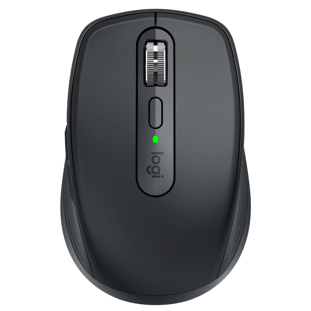 Mouse Sem Fio Logitech MX Anywhere 3S Compacto 8000 DPI Clique Silencioso Bluetooth Recarregável Grafite