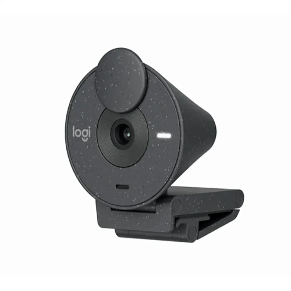 Webcam Logitech Brio 305 Full HD 1080p USB-C com Tampa de Privacidade e Microfone Certificada para Reuniões Grafite — foto 2