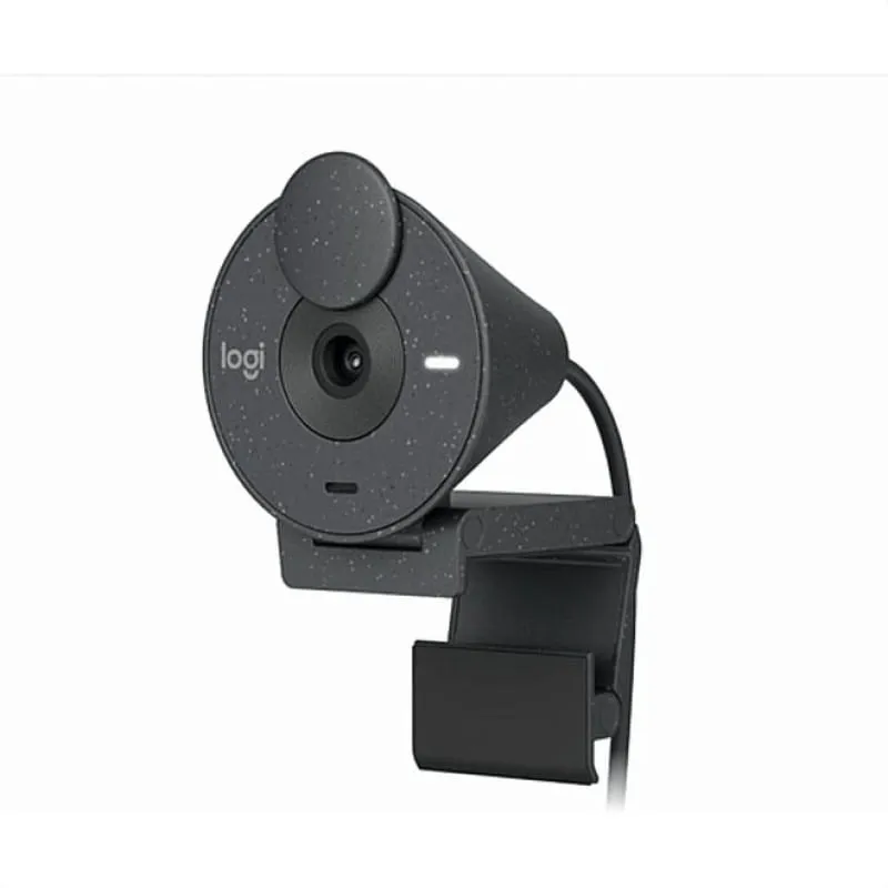 Webcam Logitech Brio 305 Full HD 1080p USB-C com Tampa de Privacidade e Microfone Certificada para Reuniões Grafite — foto 3