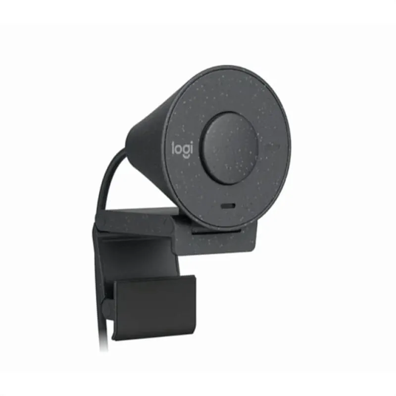 Webcam Logitech Brio 305 Full HD 1080p USB-C com Tampa de Privacidade e Microfone Certificada para Reuniões Grafite — foto 4