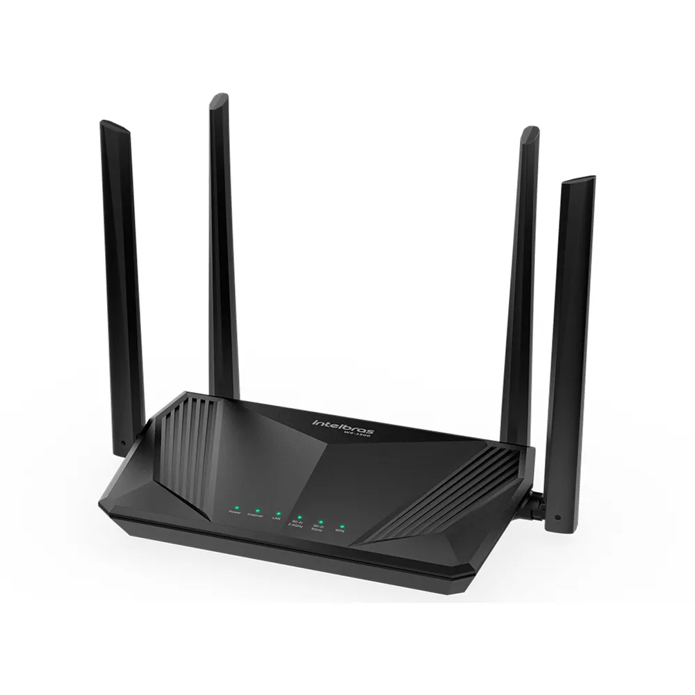 Roteador Wi-Fi 6 Intelbras Wi-Force W6-1500 Dual Band AX1500 Gigabit 4 Antenas — foto 2