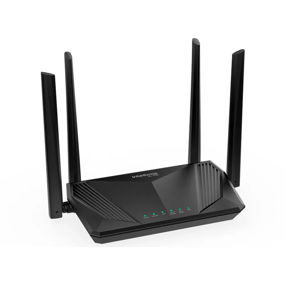 Roteador Wi-Fi 6 Intelbras Wi-Force W6-1500 Dual Band AX1500 Gigabit 4 Antenas — foto 4