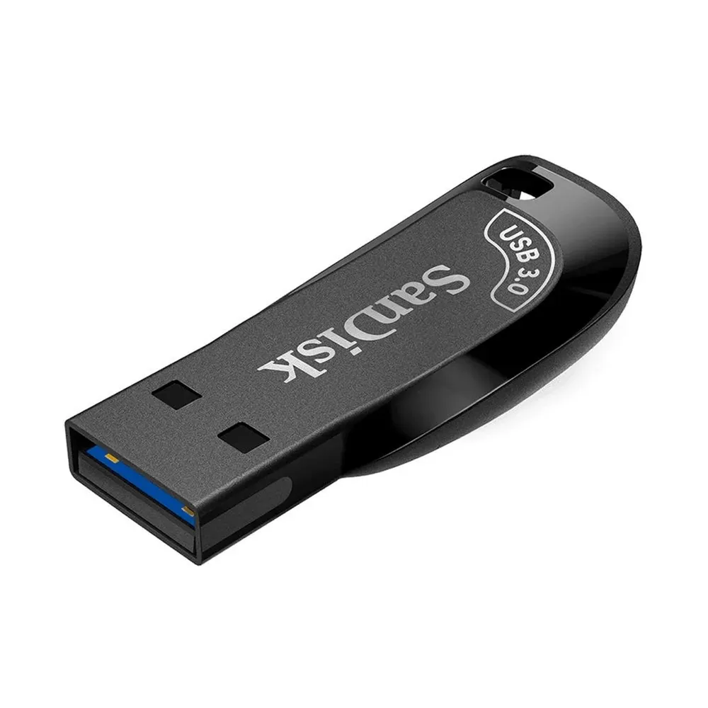 Pen Drive SanDisk Ultra Shift 128 GB USB 3.0 Leitura até 100 MB/s Preto SDCZ410-128G-G46 — foto 4