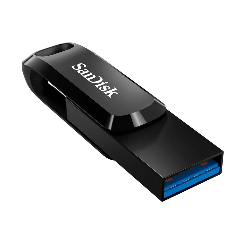 Pen Drive SanDisk Ultra Dual Drive Go 64 GB USB-C e USB-A USB 3.1 Preto SDDDC3-064G-G46 — foto 2